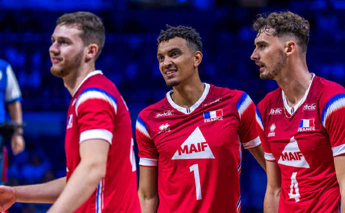 法国男排开 法国男排开